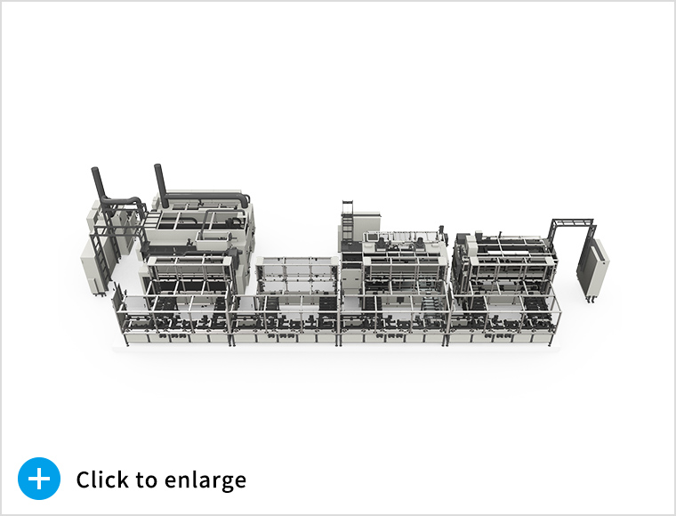 Hydrogen Tank Assembly Line